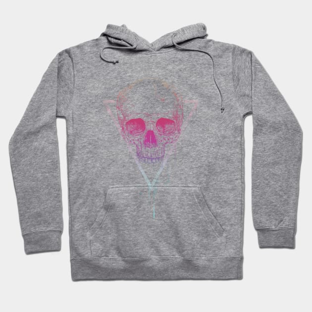 Skull in triangle Hoodie by soltib